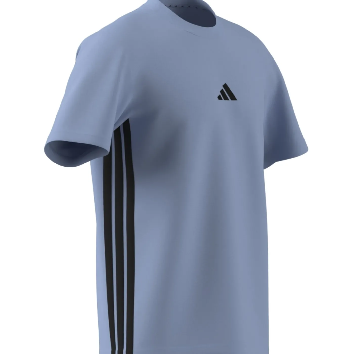 Essentials 3-Streifen Single Jersey T-Shirt