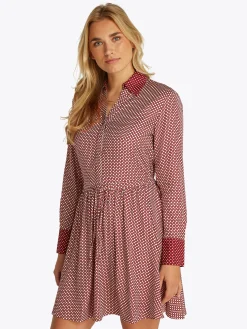 Fit-and-Flare-Minikleid mit Bindeband