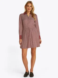 Fit-and-Flare-Minikleid mit Bindeband