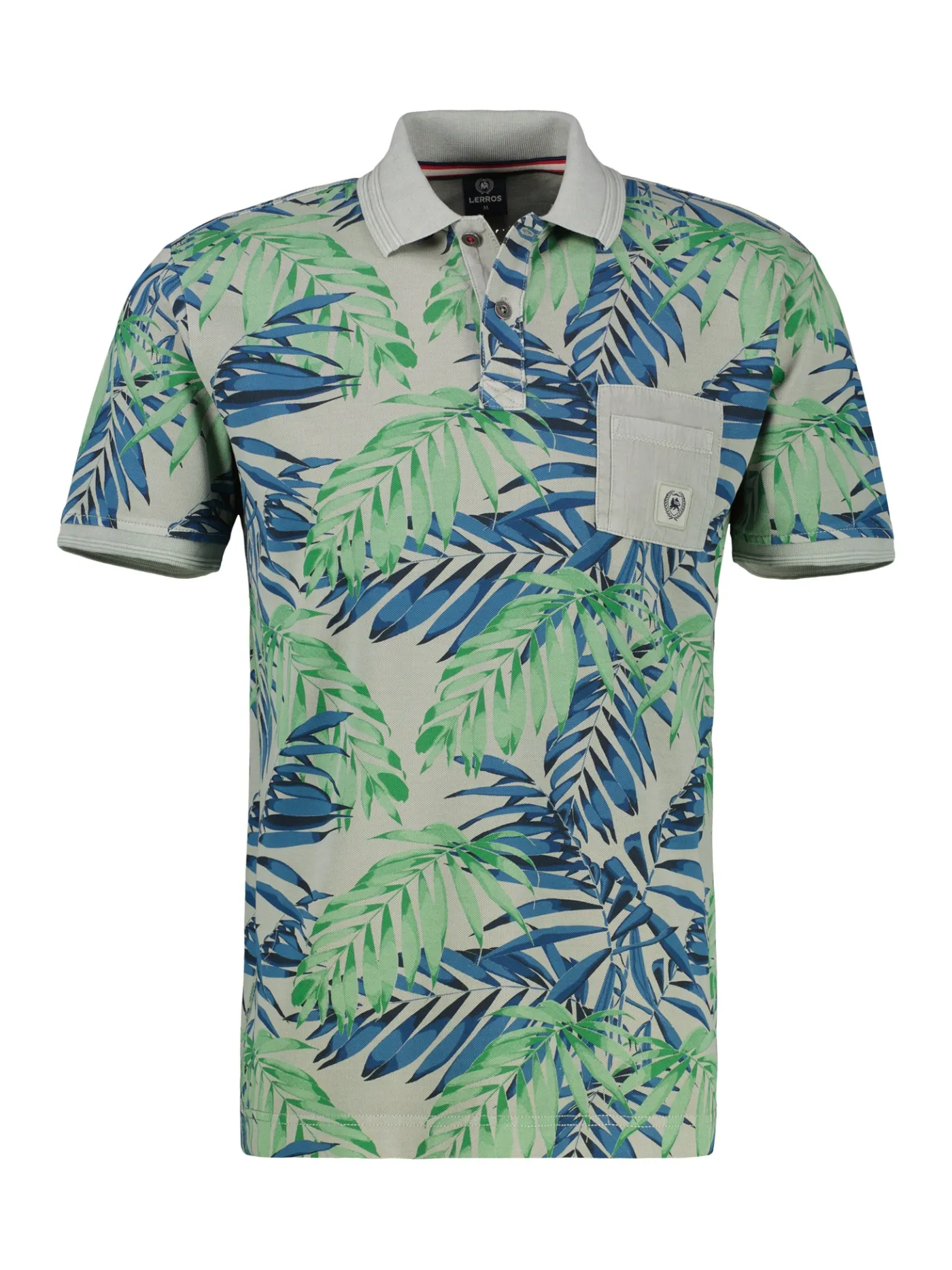Florales Poloshirt