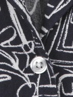 Gemusterte Bluse