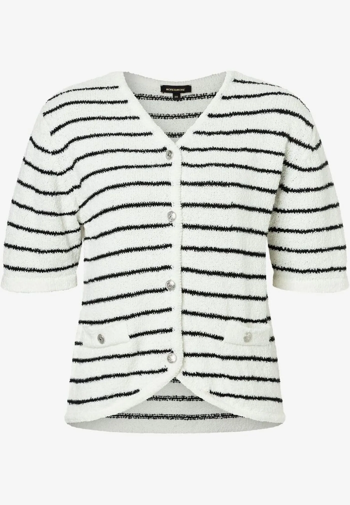 Gestreifter Cardigan