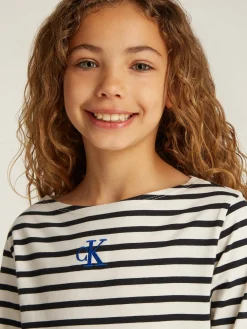 Gestreiftes Langarmshirt