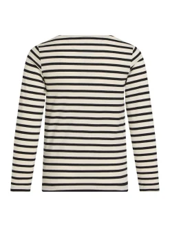 Gestreiftes Langarmshirt