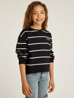 Gestreiftes Sweatshirt