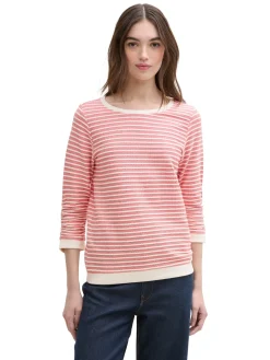 Gestreiftes Sweatshirt