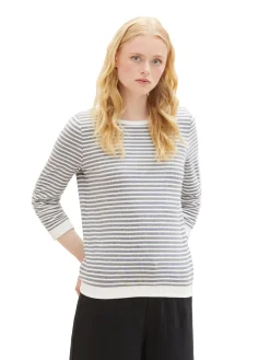 Gestreiftes Sweatshirt