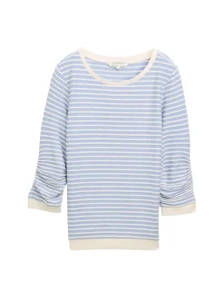 Gestreiftes Sweatshirt