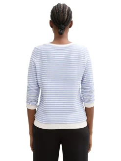 Gestreiftes Sweatshirt