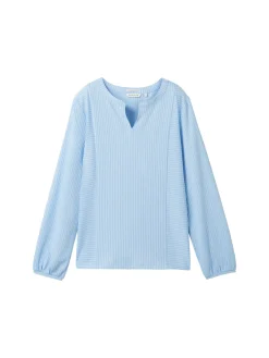 Gestreifte T-Shirt-Bluse
