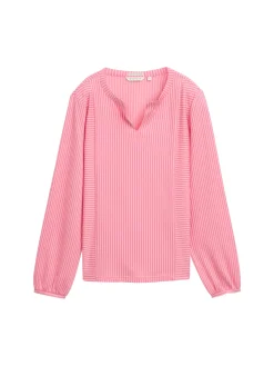 Gestreifte T-Shirt-Bluse