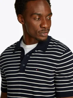 Gestricktes Poloshirt