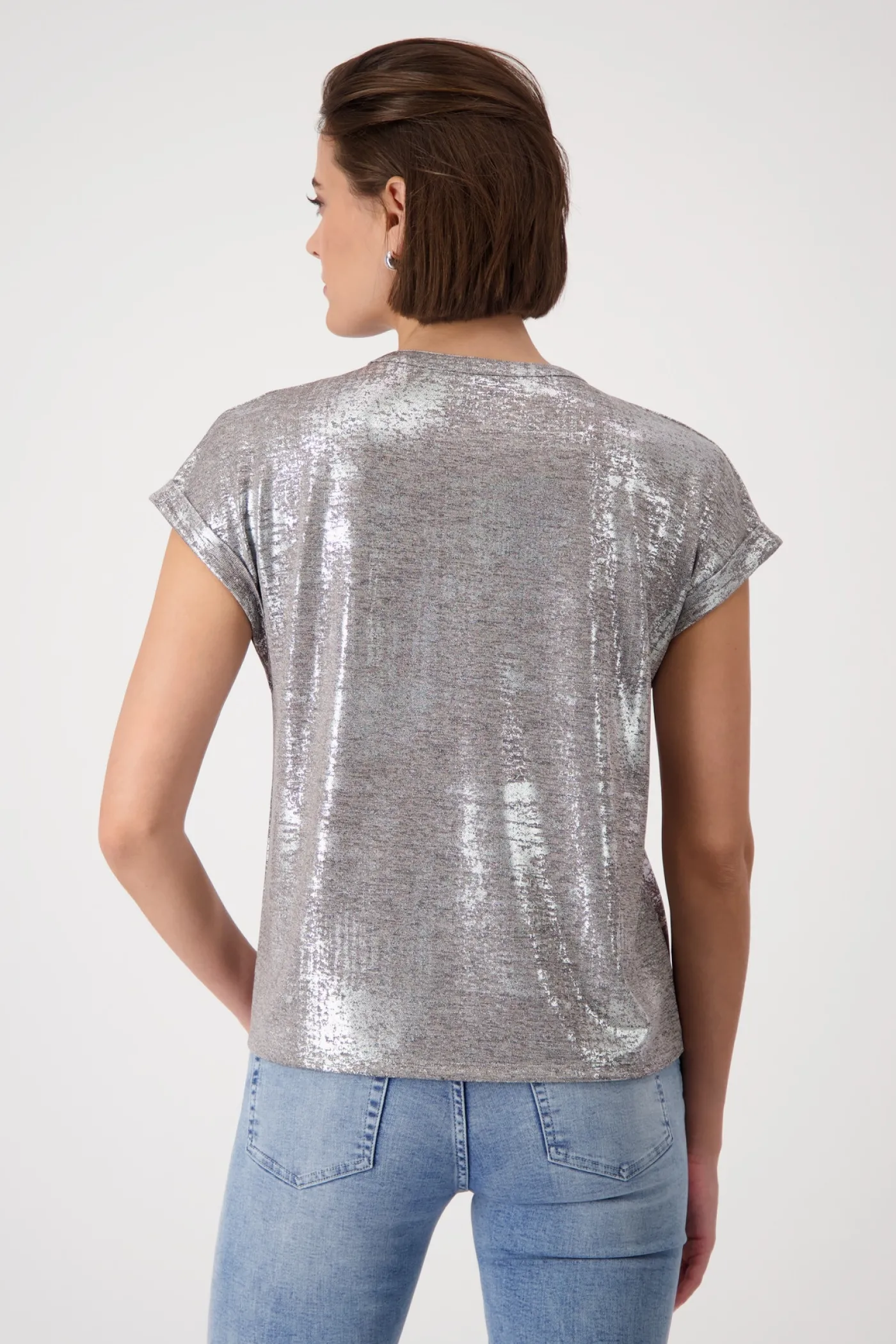Glänzendes T-Shirt