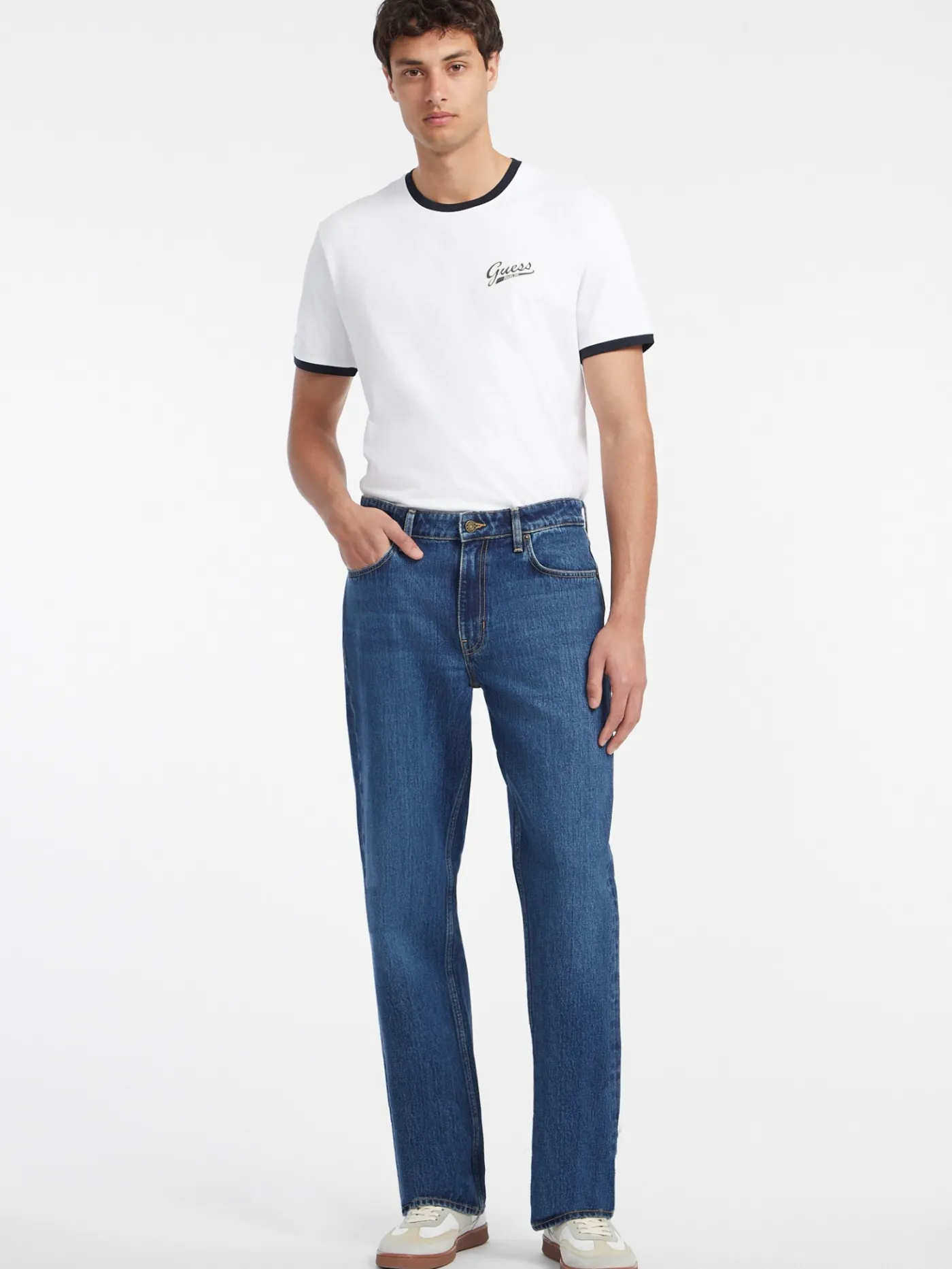 G18 Mid Waist Relaxed Jeans