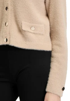 Grobstrickjacke