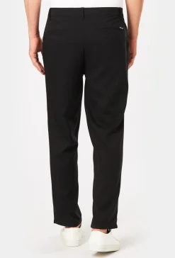 GUIDER REGULAR SUIT PANTS BLACK