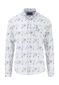 Hemd 1/1 Arm Floraler Print