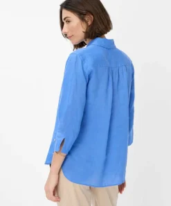 Hemdbluse mit 3/4-Arm