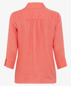 Hemdbluse mit 3/4-Arm