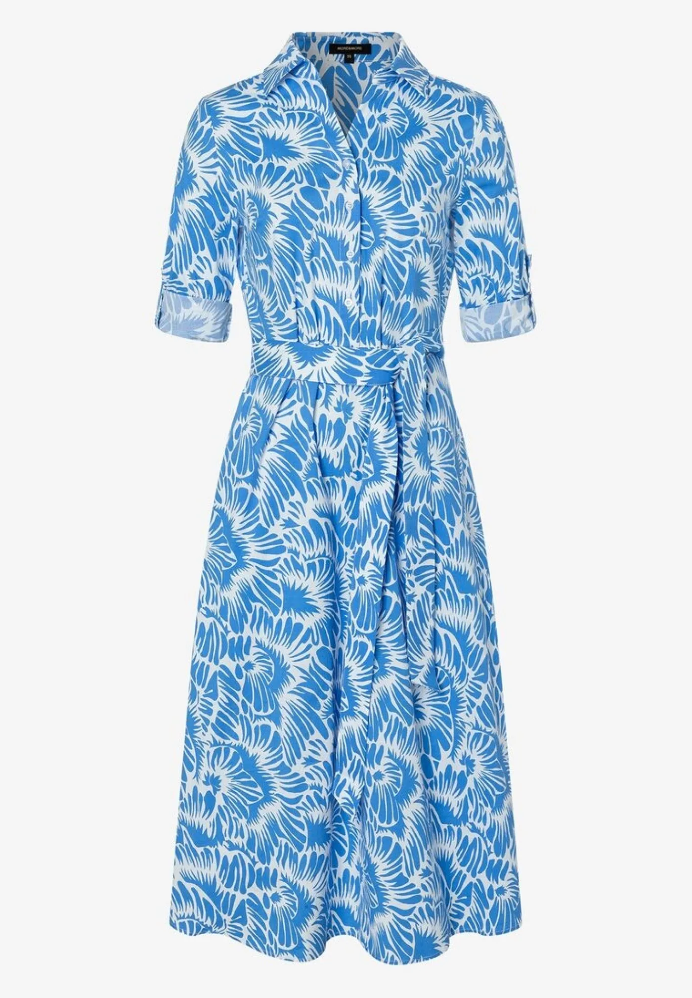 Hemdblusenkleid mit Flowerprint