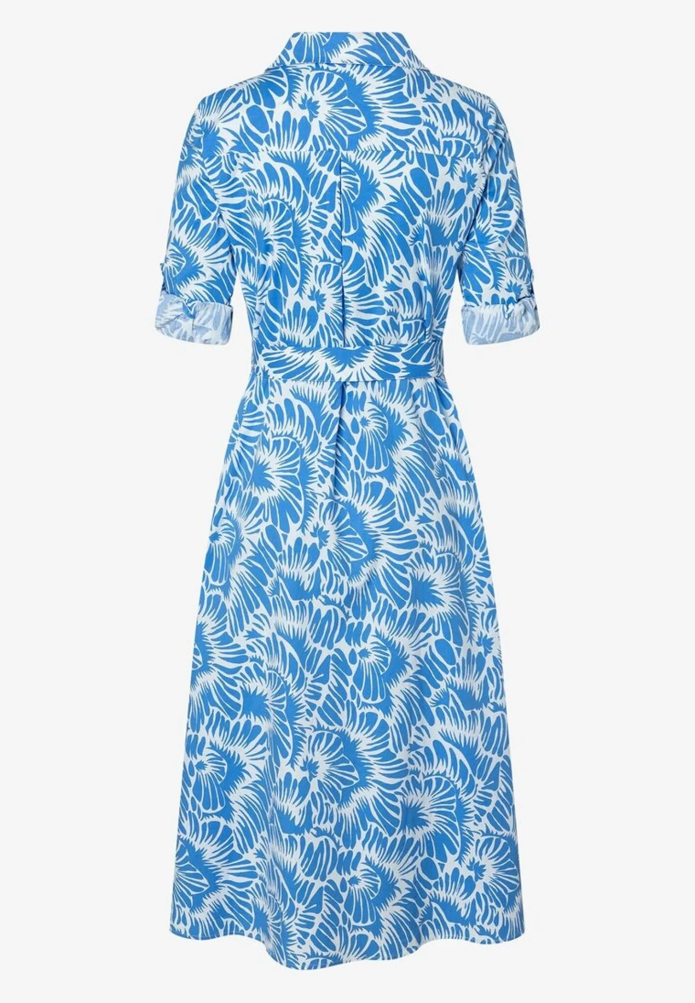 Hemdblusenkleid mit Flowerprint