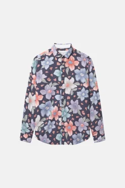 Hemd mit floralem Print