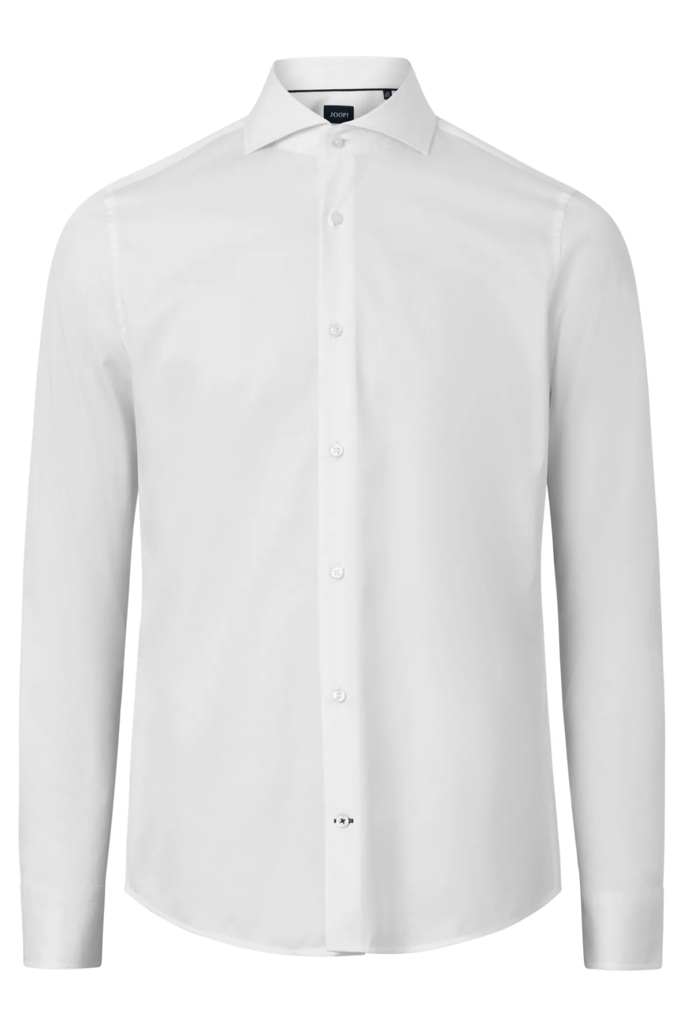 Hemd Pai aus Cotton-Stretch mit Haifischkragen