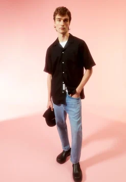 Hemd Relaxed Fit aus Leinen-Mix LOVAAR LINO
