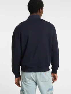 Hoodie Logo Halbreißverschluss