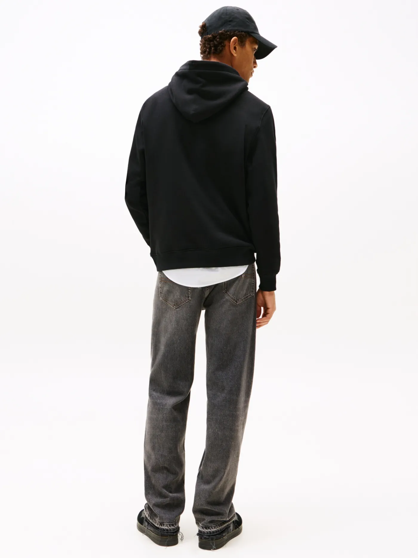 Hoodie mit Tunnelzug und Logo
