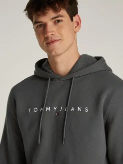 Hoodie mit Tunnelzug und Logo