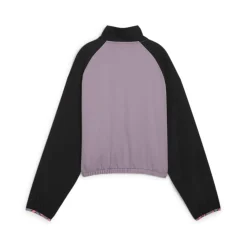 HYPERNATURAL Gewebte Jacke mit halbem Reißverschluss Damen
