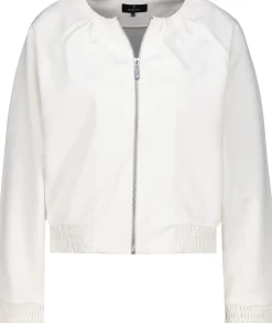Jacke mit gesmokten Ärmelbündchen