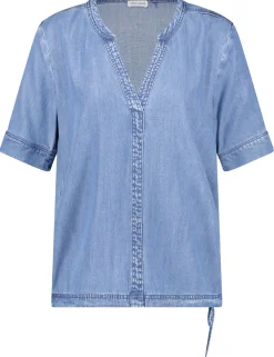 Jeans-Bluse