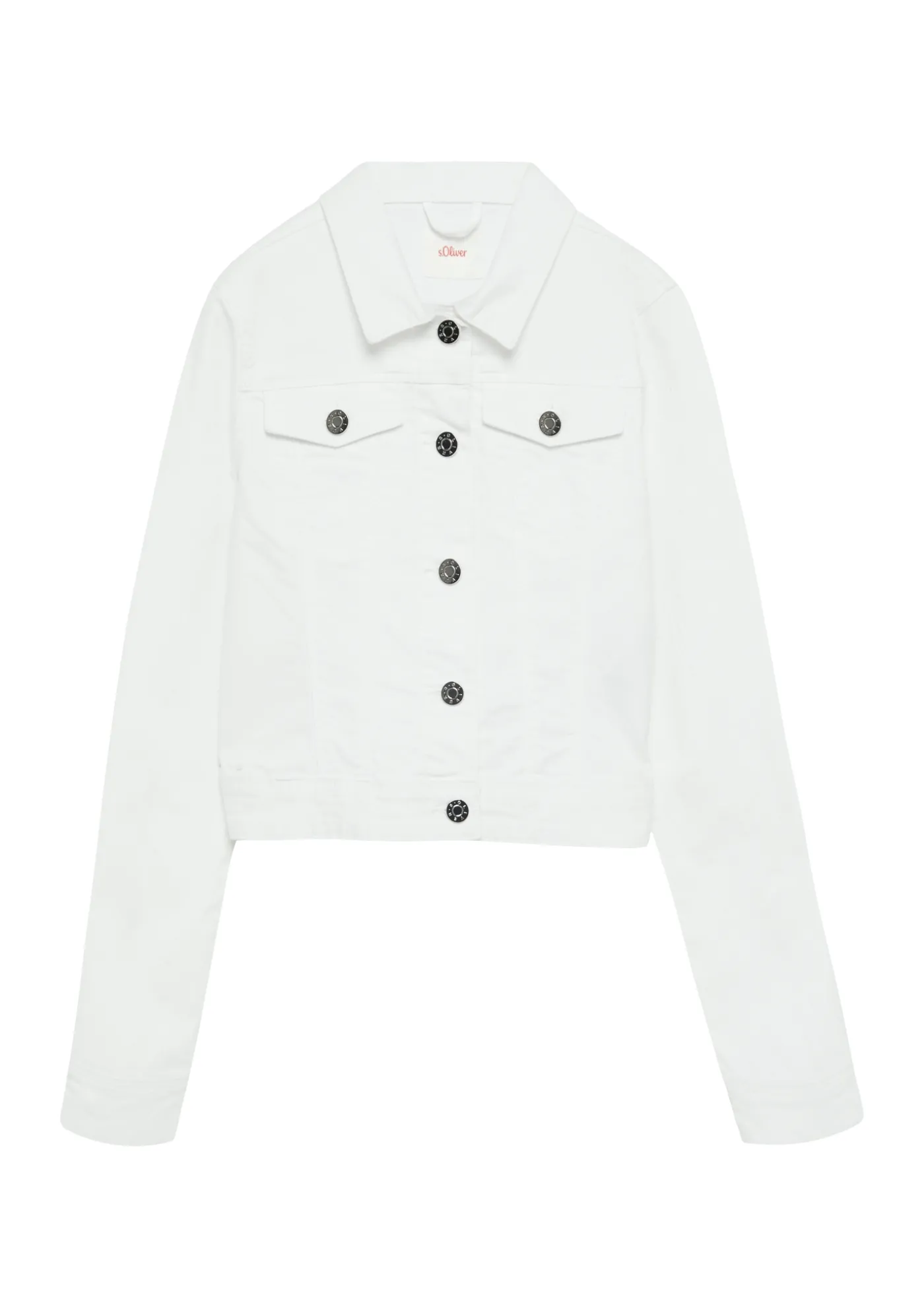 Jeansjacke aus Twill