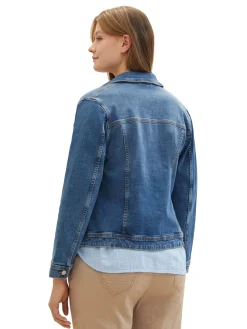 Jeansjacke mit Bio-Baumwolle