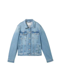 Jeansjacke mit recycelter Baumwolle