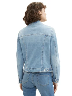 Jeansjacke mit recycelter Baumwolle