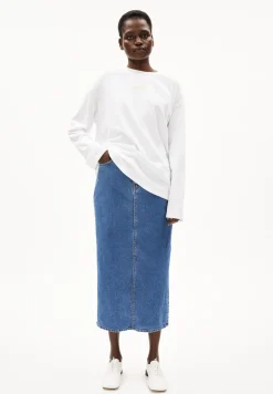 Jeansrock aus recycelter Baumwolle KAALYKE