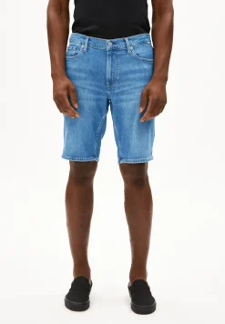 Jeans Shorts aus Bio-Baumwoll-Hanf Mix