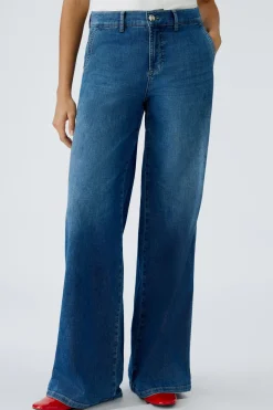 Jeans THE WIDE LEG mid waist, long