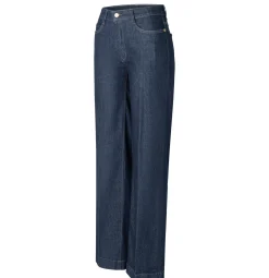 Jeans Wide Authentic Stretch Denim