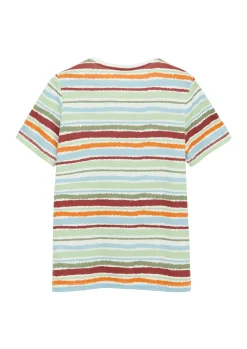 Jersey-T-Shirt mit All-over-Print