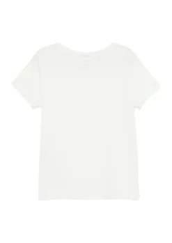 Jersey-T-Shirt mit dezentem Logoprint