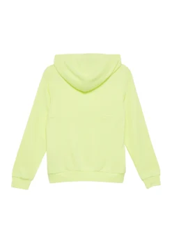 Kapuzen-Sweatshirt aus Baumwollmix mit Print-Details