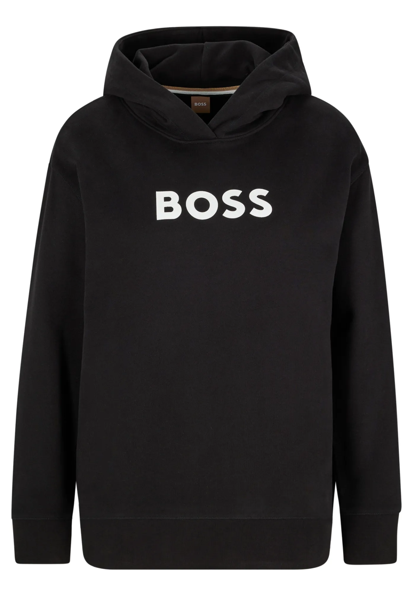 KAPUZEN-SWEATSHIRT Edelight AUS BAUMWOLLE-TERRY MIT KONTRASTIERENDEM LOGO