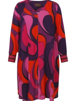 Kleid mit V-Ausschnitt