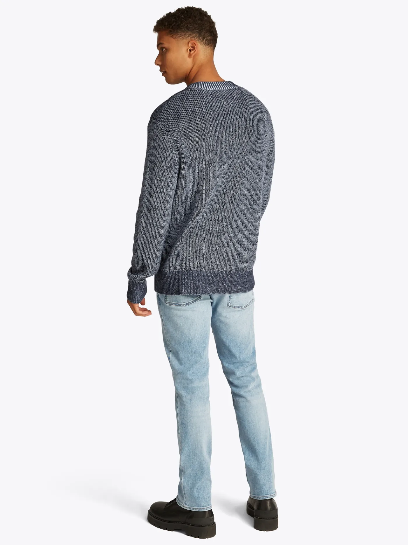 Kontrast Strickpullover