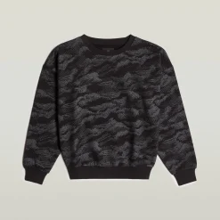Lace Loose Sweatshirt