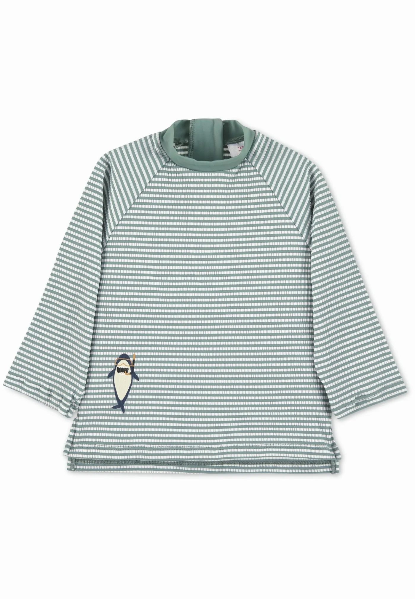 Langarm-Schwimmshirt Hai